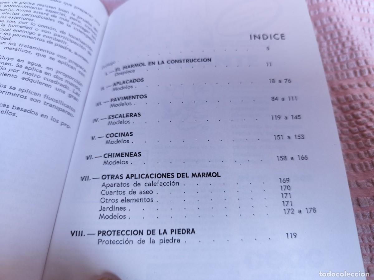 Libros de segunda mano: APLICACIONES DE MARMOL / E.SAMSO / EVA 206-7-2 / CEAC / - Foto 6
