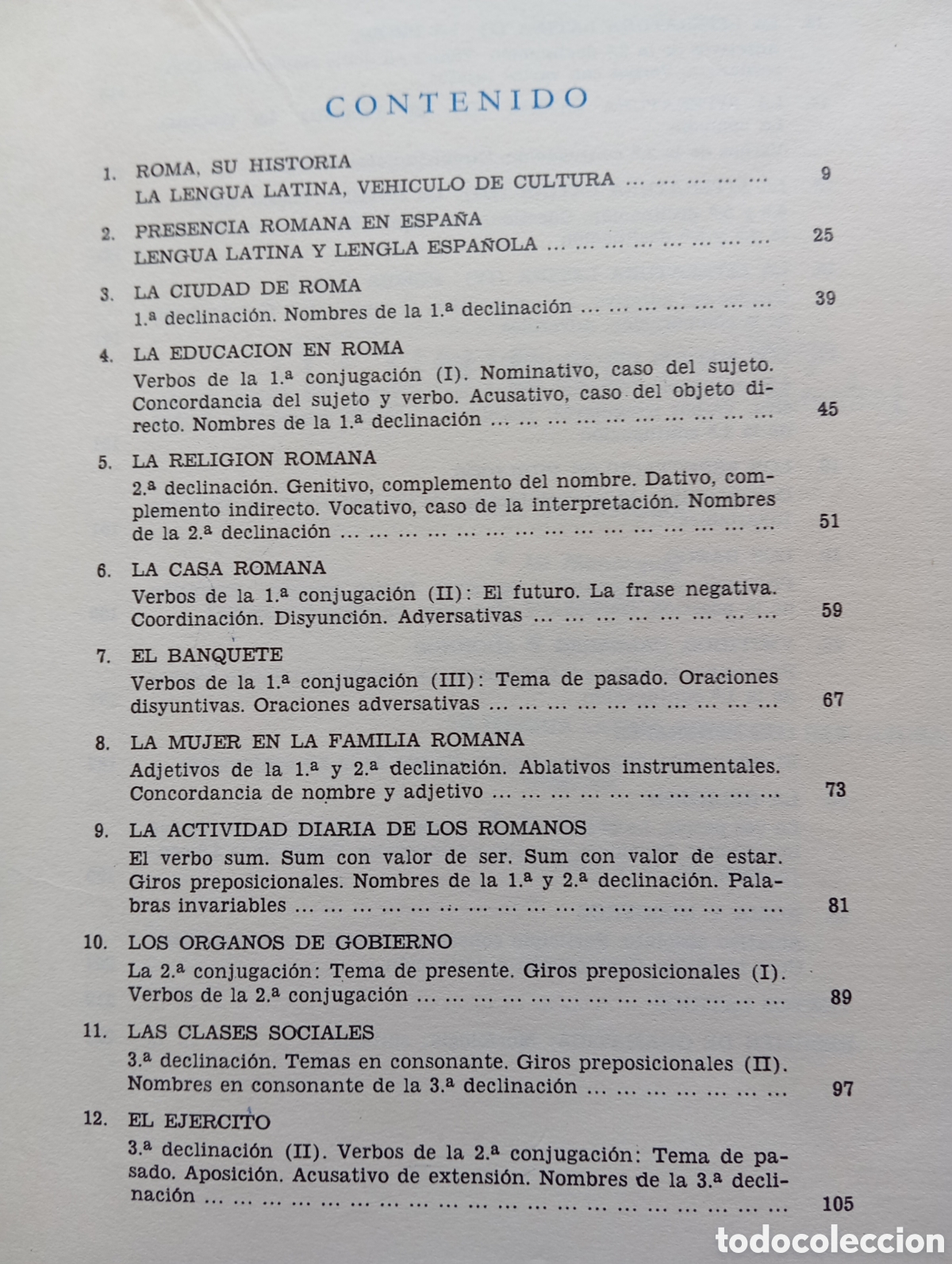 Libros de segunda mano: LATIN BACHILLERATO EDICIONES SM. (1976) - Foto 8