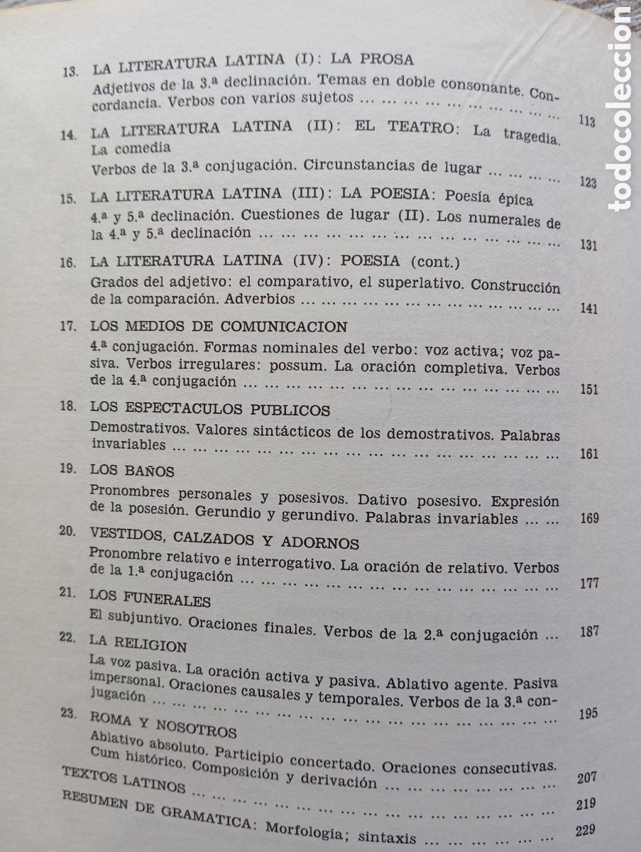 Libros de segunda mano: LATIN BACHILLERATO EDICIONES SM. (1976) - Foto 9