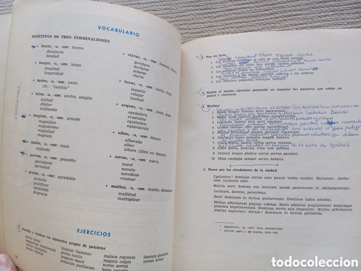 Libros de segunda mano: LATIN BACHILLERATO EDICIONES SM. (1976) - Foto 11