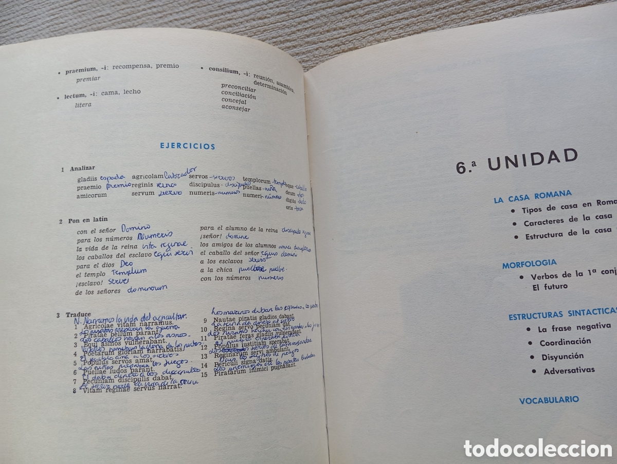 Libros de segunda mano: LATIN BACHILLERATO EDICIONES SM. (1976) - Foto 13
