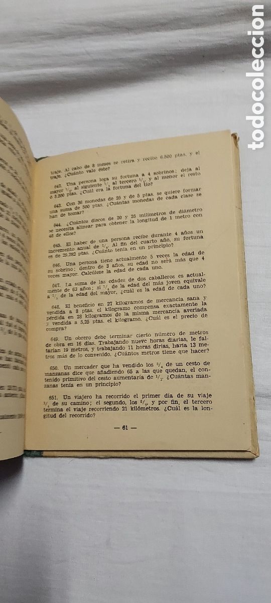 Libros de segunda mano: NOCIONES DE ALGEBRA.EDICIONES BRU&Ntilde;O 1959.12&ordf; EDICION CORREGIDA. - Foto 5