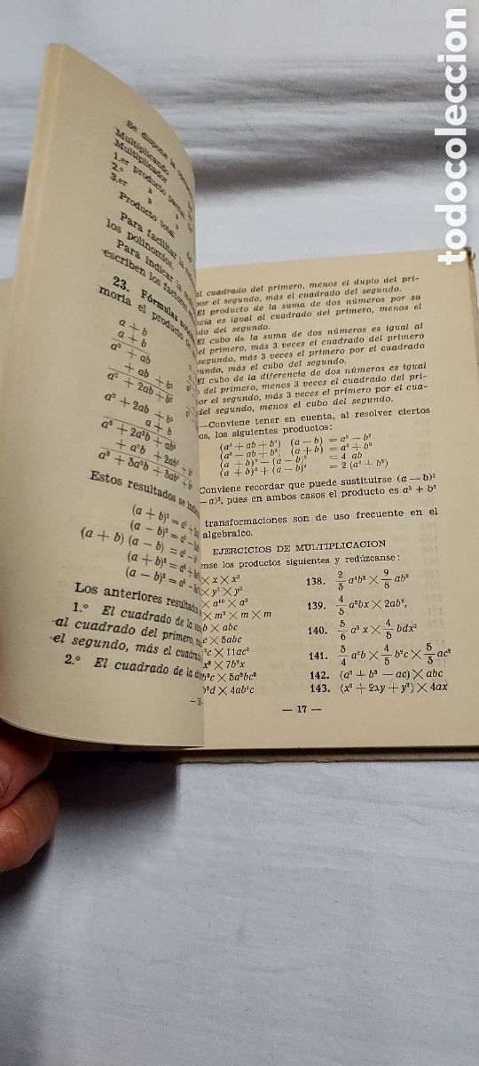 Libros de segunda mano: NOCIONES DE ALGEBRA.EDICIONES BRU&Ntilde;O 1959.12&ordf; EDICION CORREGIDA. - Foto 8