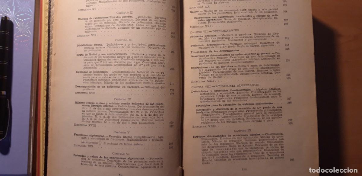 Libros de segunda mano: Aritm&eacute;tica y &Aacute;lgebra - Foto 4