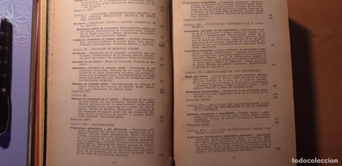 Libros de segunda mano: Aritm&eacute;tica y &Aacute;lgebra - Foto 7
