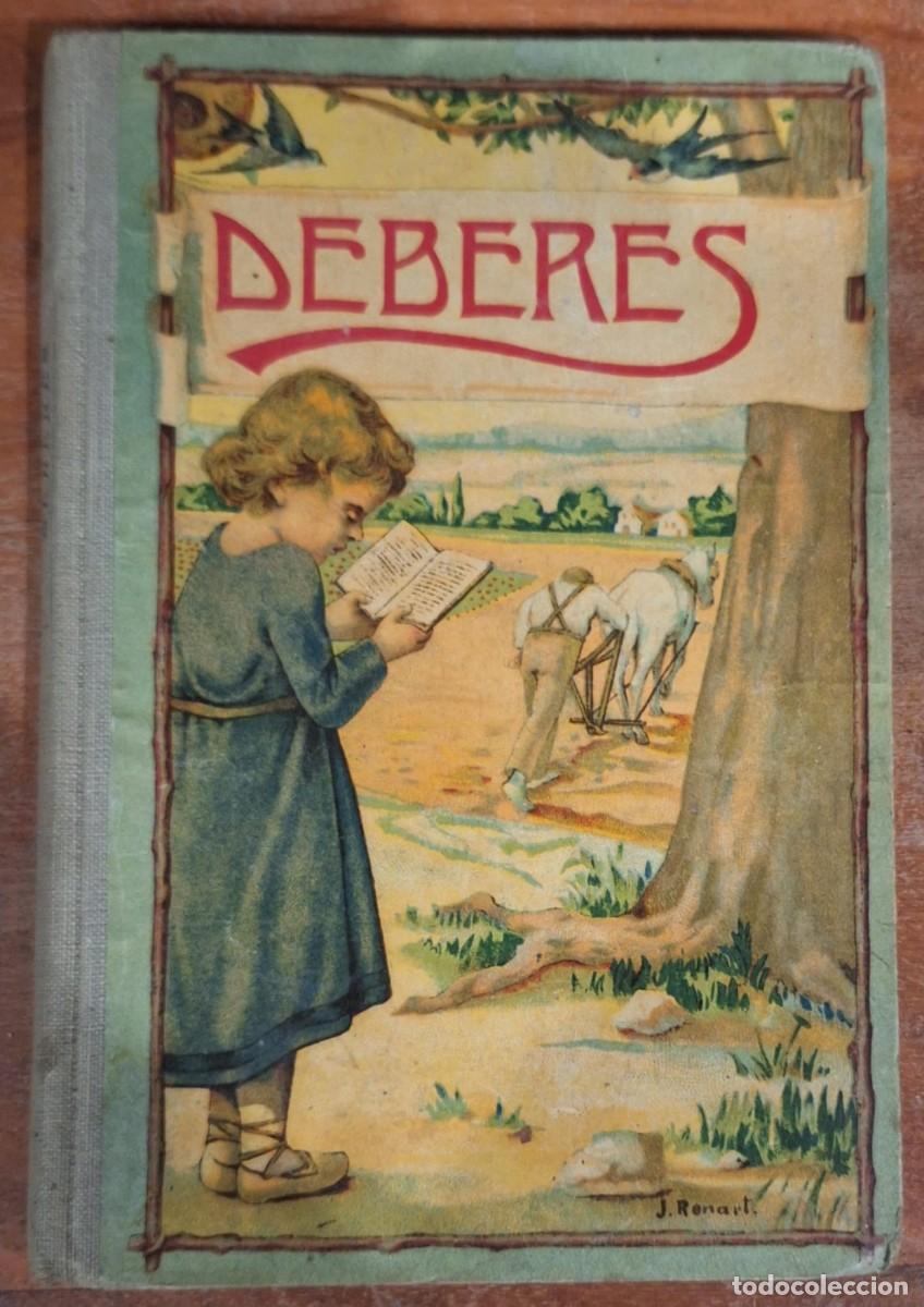 Libros de segunda mano: DEBERES. M&eacute;todo completo de lectura. Libro Cuarto (1932). - Foto 1