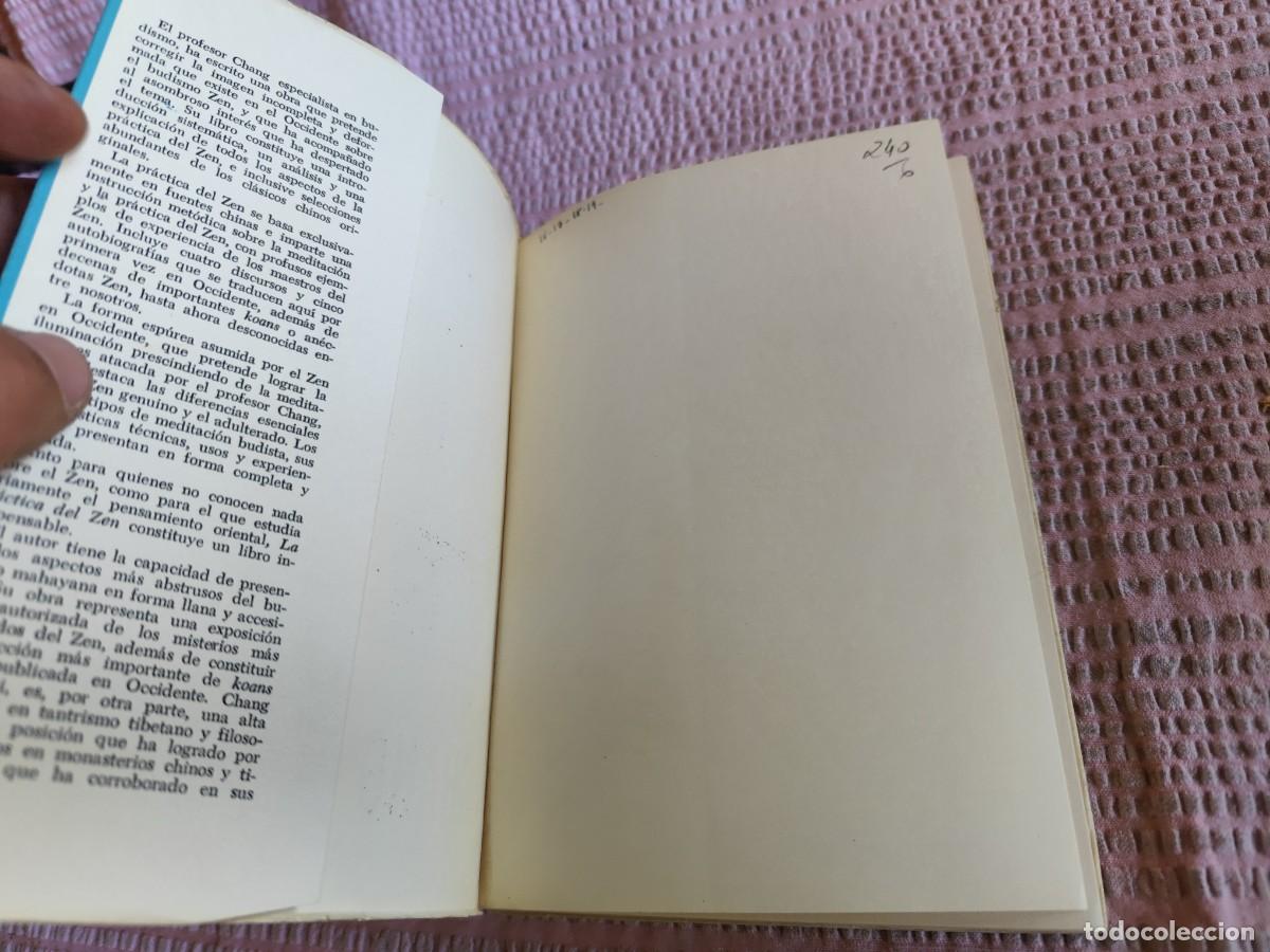 Libros de segunda mano: LA PRACTICA DEL ZEN / CHANG CHEN CHI / EVA 244 / LA PLEYADE / - Foto 3