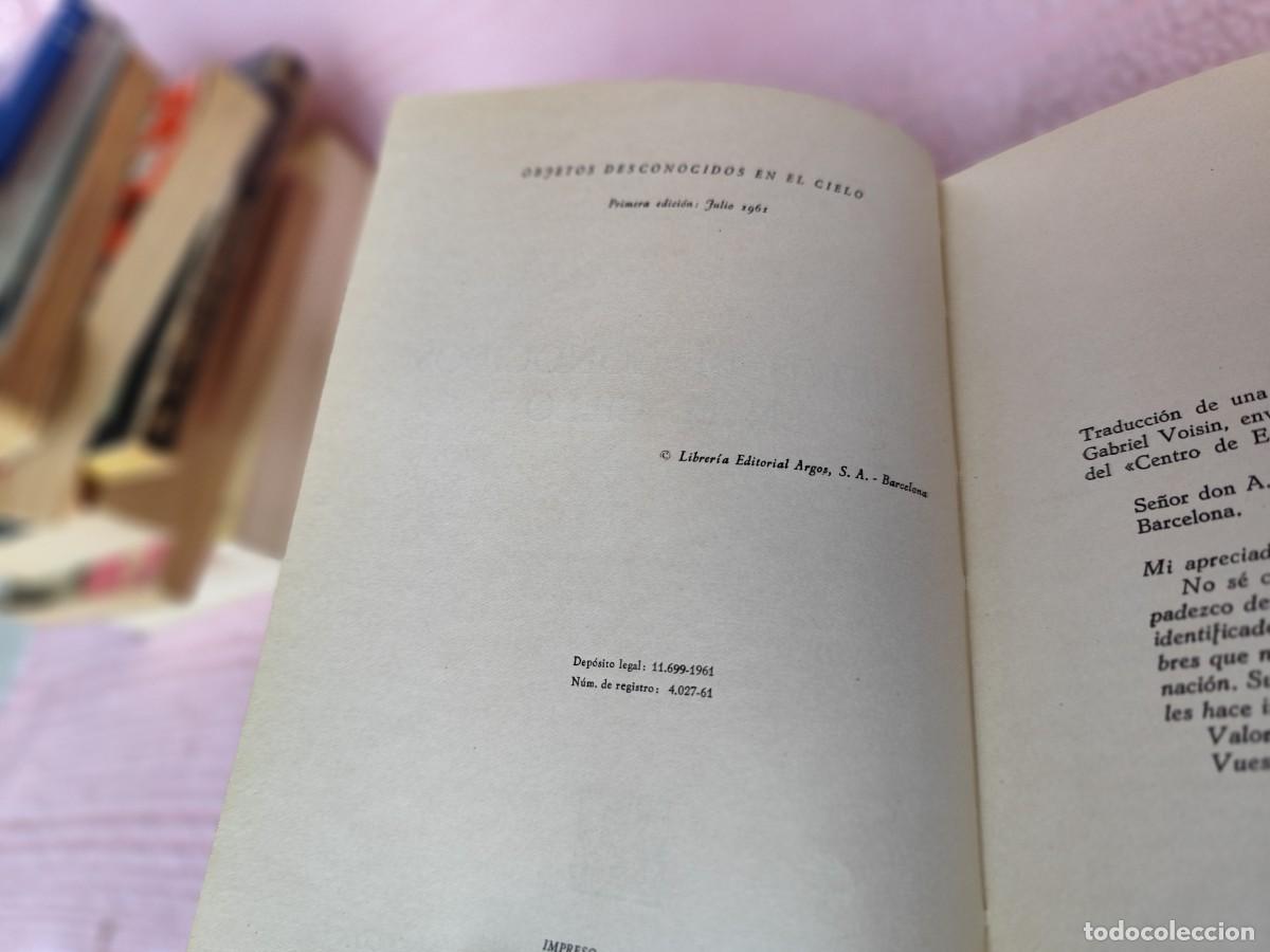 Libros de segunda mano: OBJETOS DESCONOCIDOS EN EL CIELO / ANTONIO RIBERA / GV 41 / ARGOS / - Foto 12