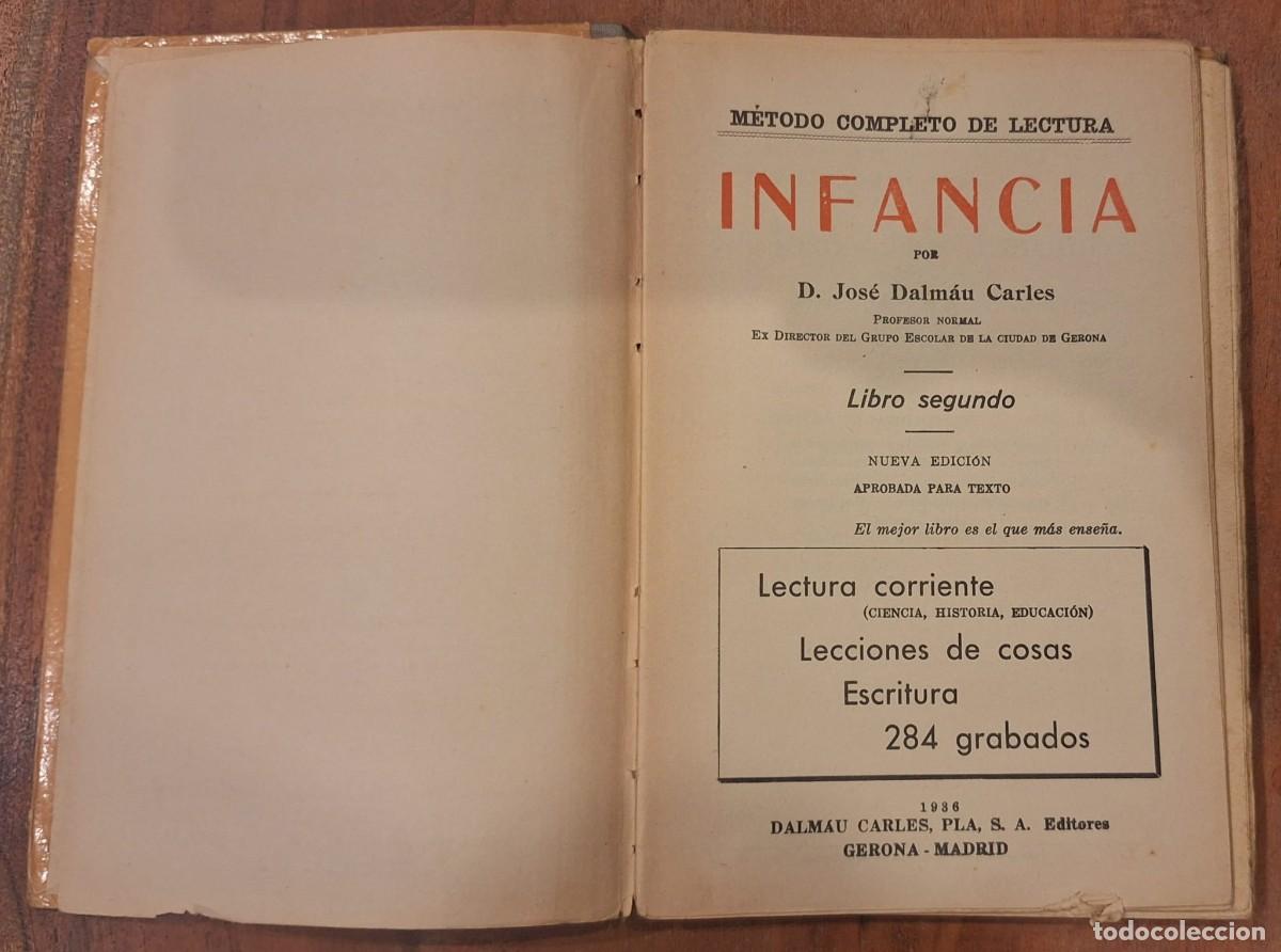 Libros de segunda mano: INFANCIA. M&Eacute;TODO COMPLETO DE LECTURA. LIBRO SEGUNDO (1936) - Foto 2