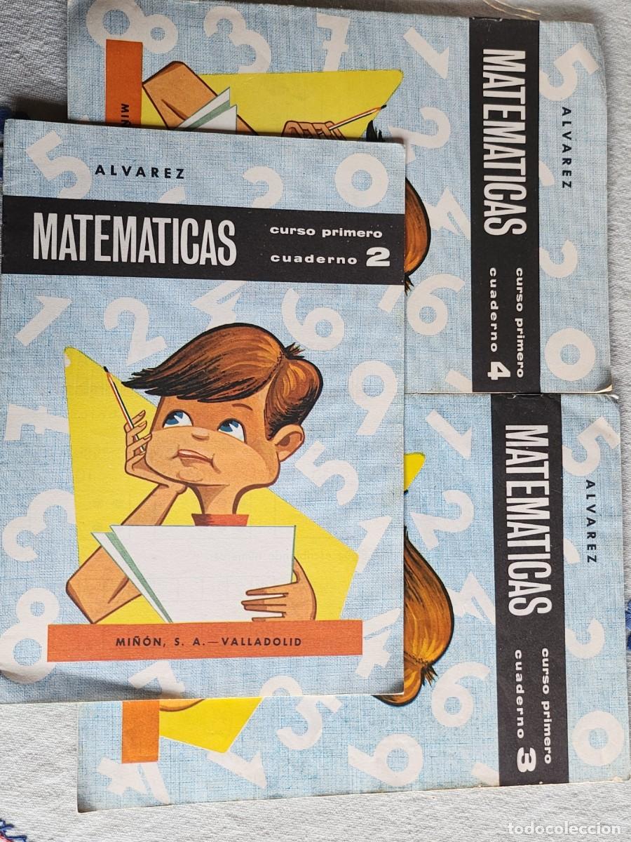 Libros de segunda mano: MATEM&Aacute;TICAS CURSO SEGUNDO CUADERNO 2, 3 Y 4 &Aacute;LVAREZ - Foto 1