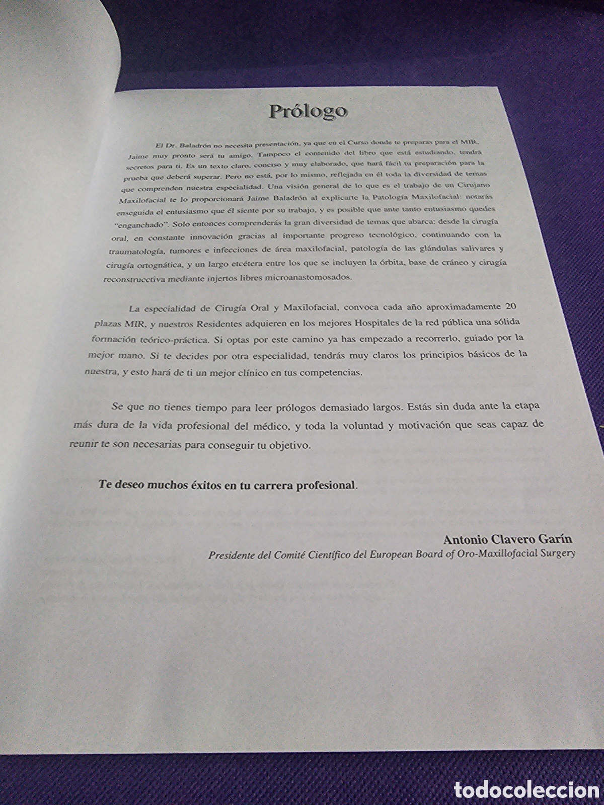 Libros de segunda mano: CIRUGIA MAXILOFACIAL.- J. BALADRON. - Foto 2