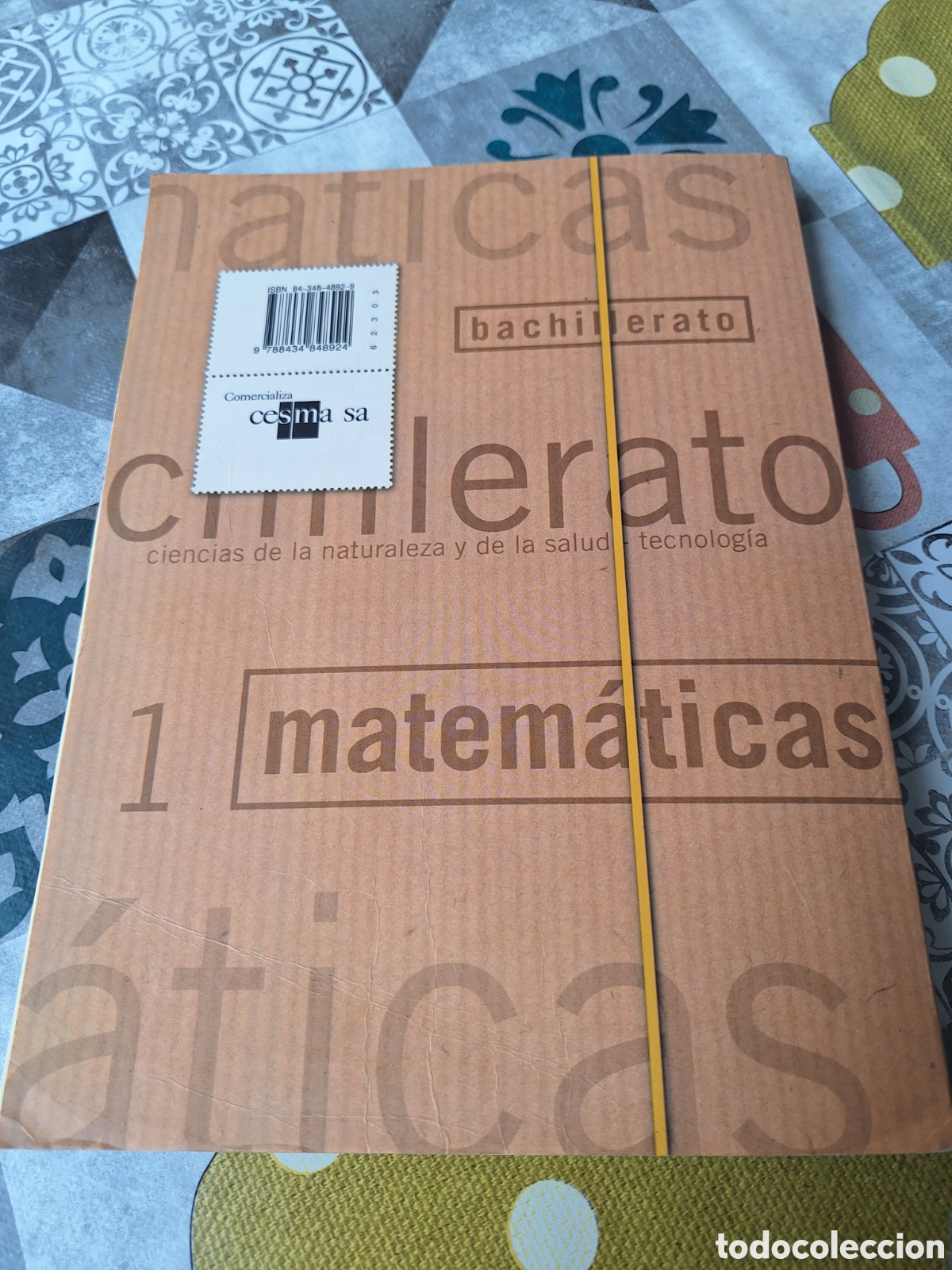 Libros de segunda mano: Matem&aacute;ticas Bachillerato 1 SM 1998 - Foto 2
