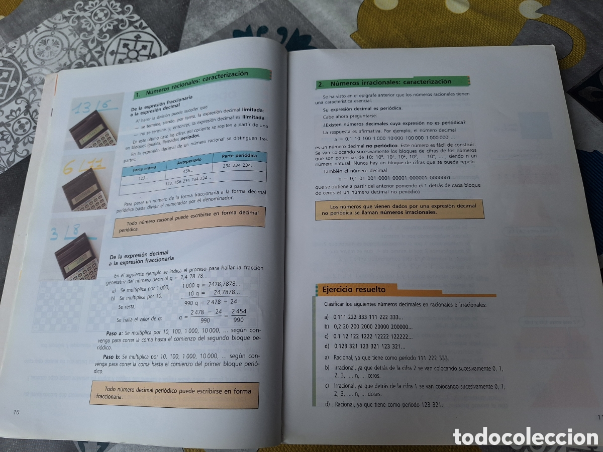 Libros de segunda mano: Matem&aacute;ticas Bachillerato 1 SM 1998 - Foto 5