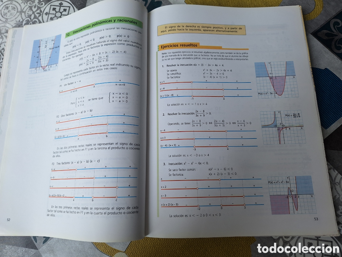 Libros de segunda mano: Matem&aacute;ticas Bachillerato 1 SM 1998 - Foto 7