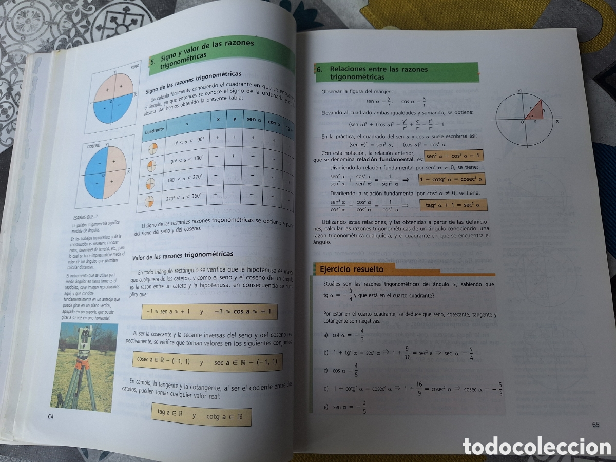 Libros de segunda mano: Matem&aacute;ticas Bachillerato 1 SM 1998 - Foto 8