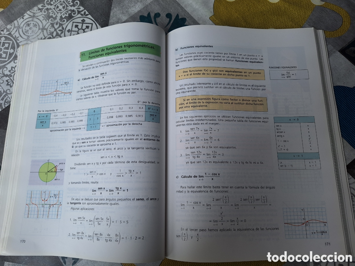 Libros de segunda mano: Matem&aacute;ticas Bachillerato 1 SM 1998 - Foto 10