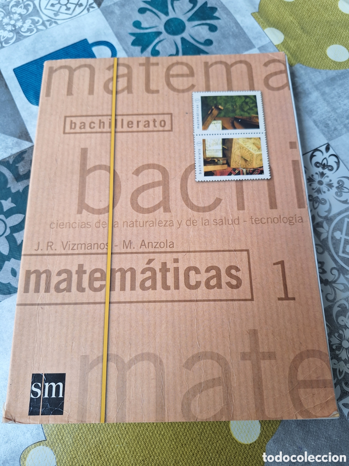 Libros de segunda mano: Matem&aacute;ticas Bachillerato 1 SM 1998 - Foto 1