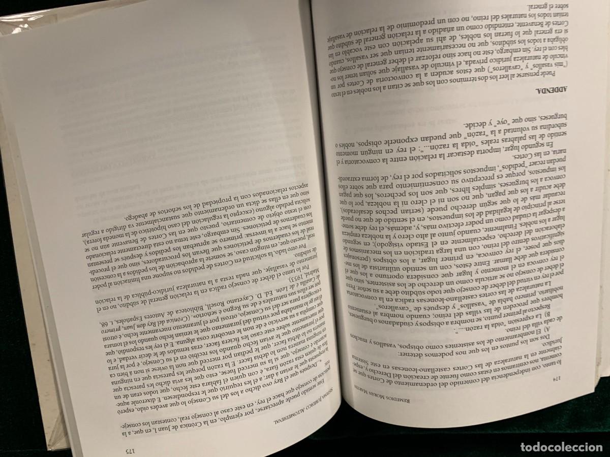 Libros de segunda mano: LIBROS; &laquo; COMENTARIOS DE TEXTOS Y CASOS PR&Aacute;CTICOS DE HISTORIA DEL DERECHO ESPA&Ntilde;OL &raquo; - Foto 3