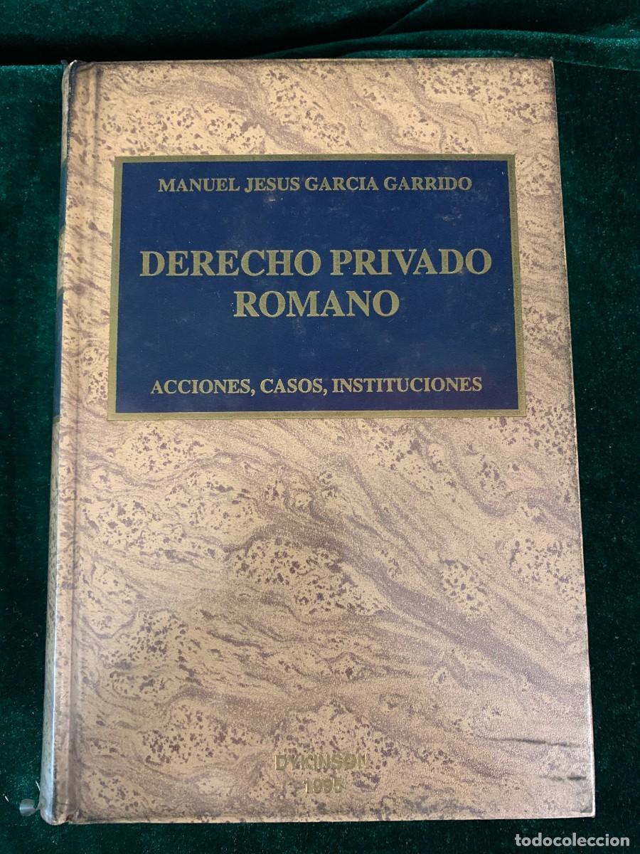 Libros de segunda mano: LIBROS; &laquo; DERECHO PRIVADO ROMANO &raquo; EDIC. DYKINSON - Foto 1