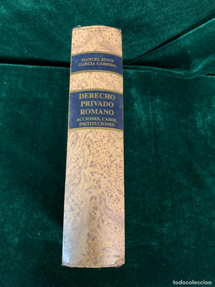 Libros de segunda mano: LIBROS; &laquo; DERECHO PRIVADO ROMANO &raquo; EDIC. DYKINSON - Foto 2