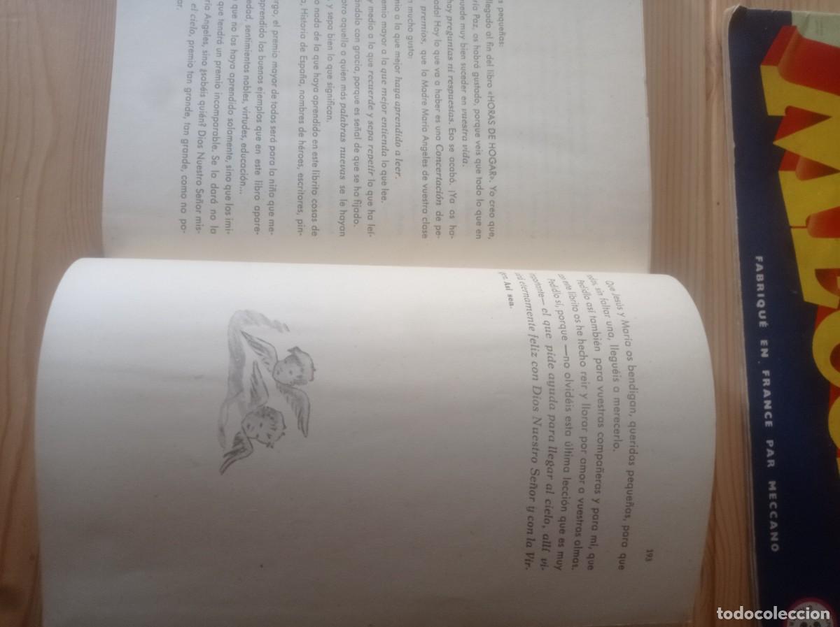 Libros de segunda mano: Antiguo libro de escuela Horas de Hogar en buen estado - Foto 4