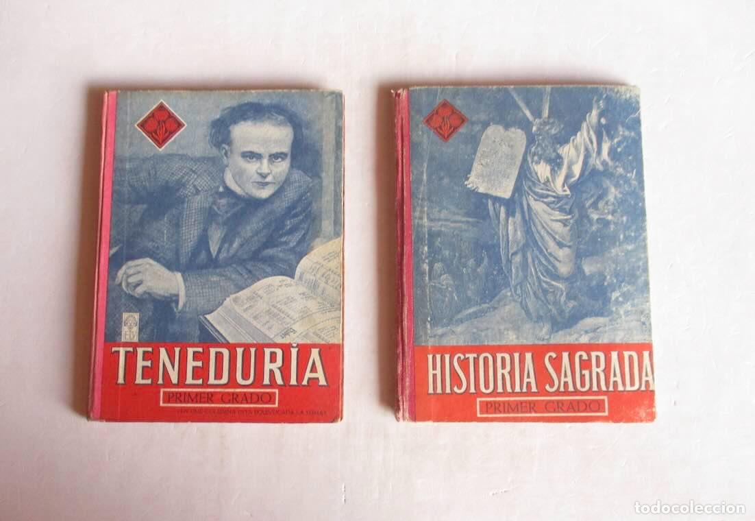 Livros em segunda m&atilde;o: HISTORIA SAGRADA Y TENEDURIA - PRIMER GRADO