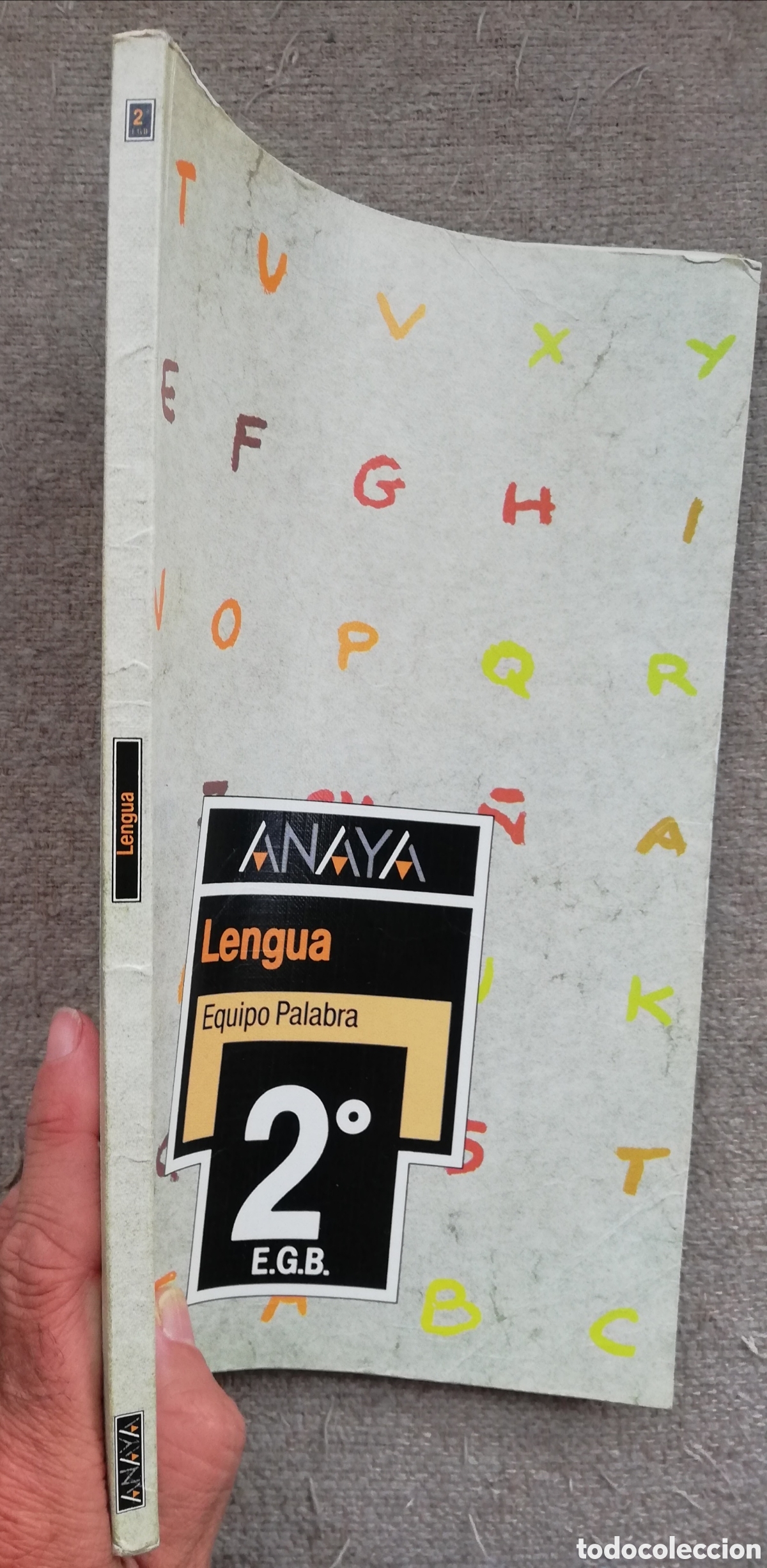 Libros de segunda mano: Anaya Lengua. Equipo Palabra. 2 2&ordm; E.G.B. - Foto 2