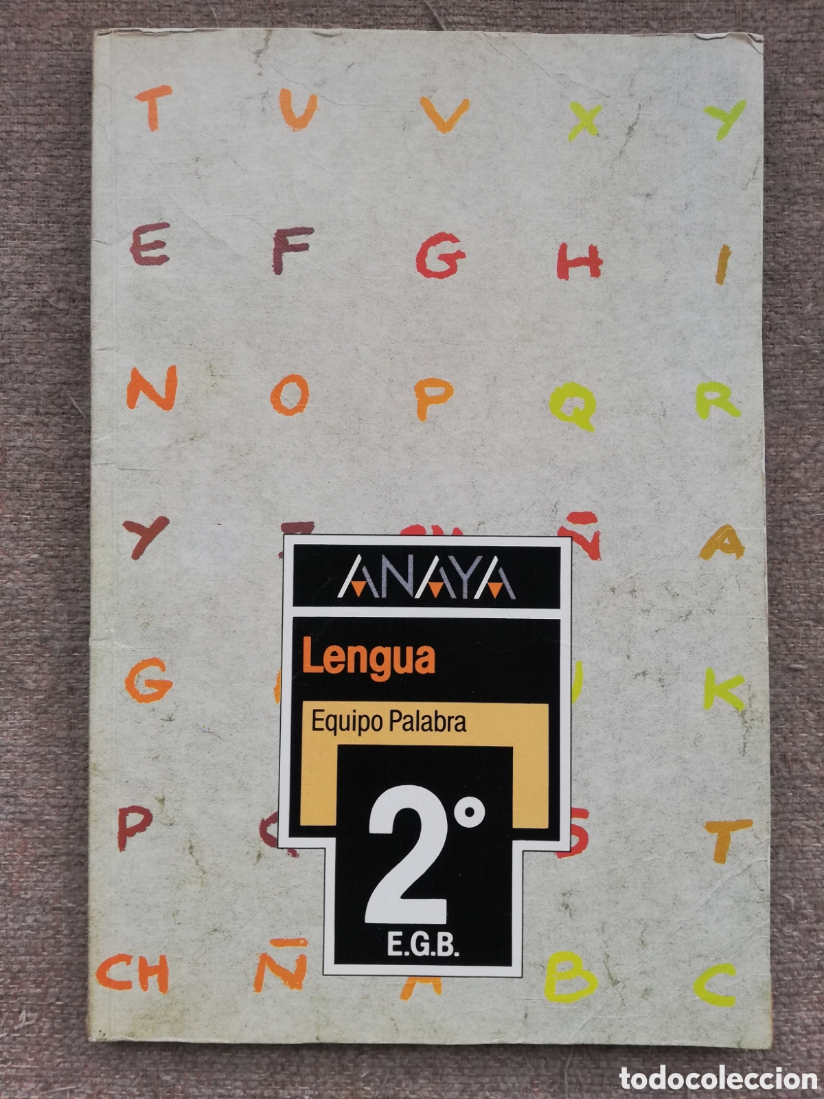 Libros de segunda mano: Anaya Lengua. Equipo Palabra. 2 2&ordm; E.G.B. - Foto 1