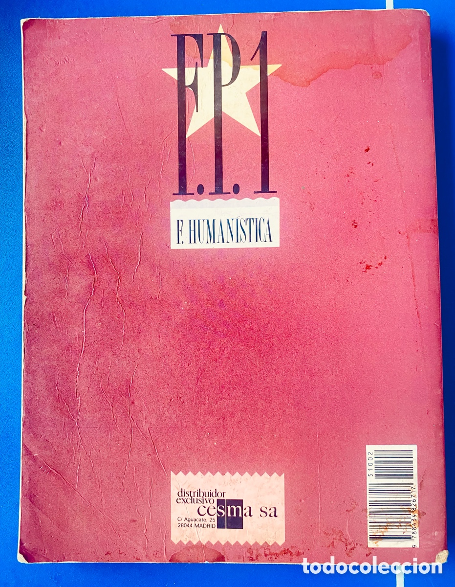 Libros de segunda mano: F.P.1 Formaci&oacute;n Human&iacute;stica 2 (1989) - Foto 2