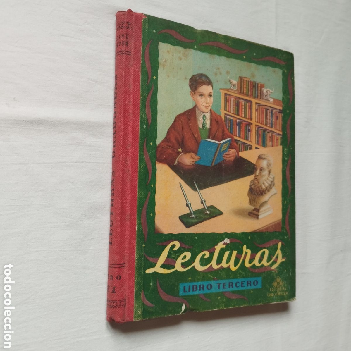 Libros de segunda mano: LECTURAS LIBRO TERCERO EDELVIVES 1955 - Foto 1
