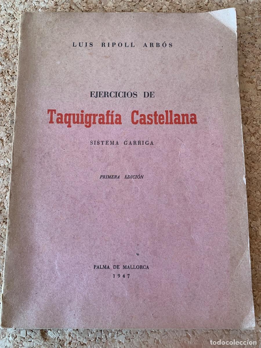 Libros de segunda mano: Ejercicios de Taquigraf&iacute;a Castellana (Bols 44) - Foto 1