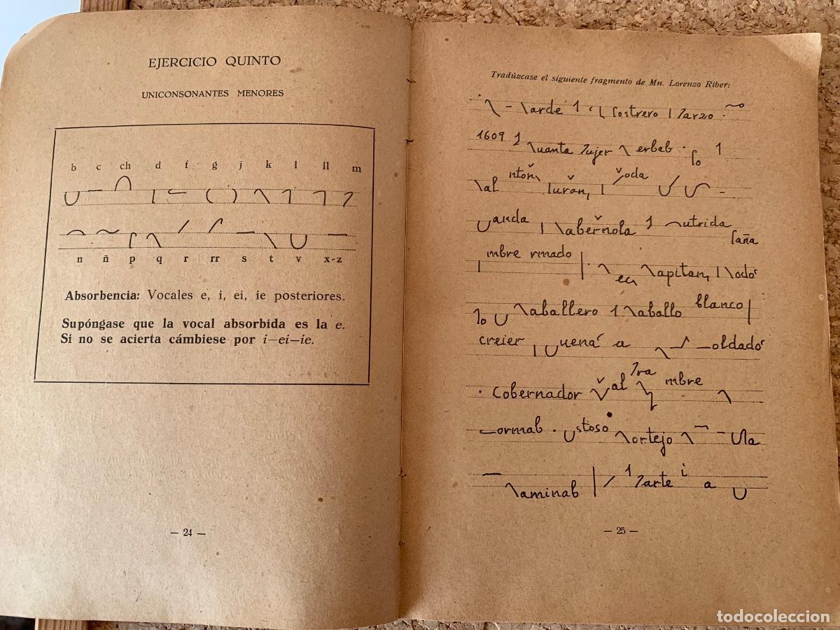 Libros de segunda mano: Ejercicios de Taquigraf&iacute;a Castellana (Bols 44) - Foto 3