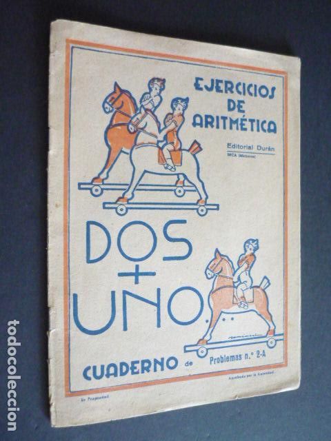 Libros de segunda mano: EJERCICIOS DE ARITMETICA 2 + 1 EDITORIAL DURAN INCA MALLORCA - Foto 1