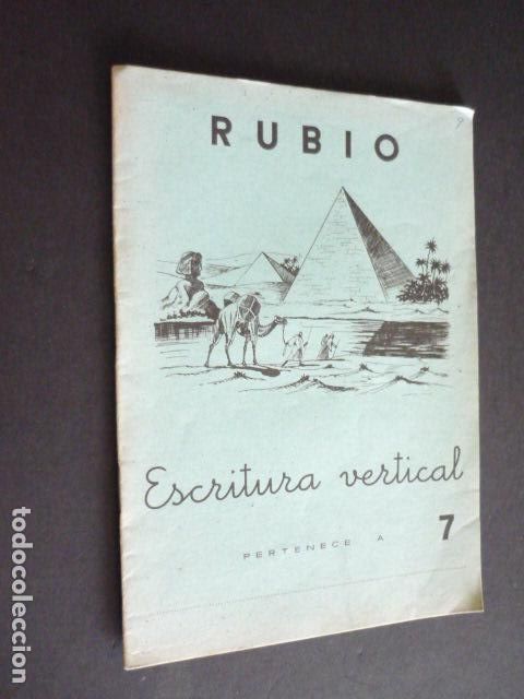Libros de segunda mano: CUADERNO RUBIO ESCRITURA VERTICAL N&ordm; 7 SIN USO - Foto 1
