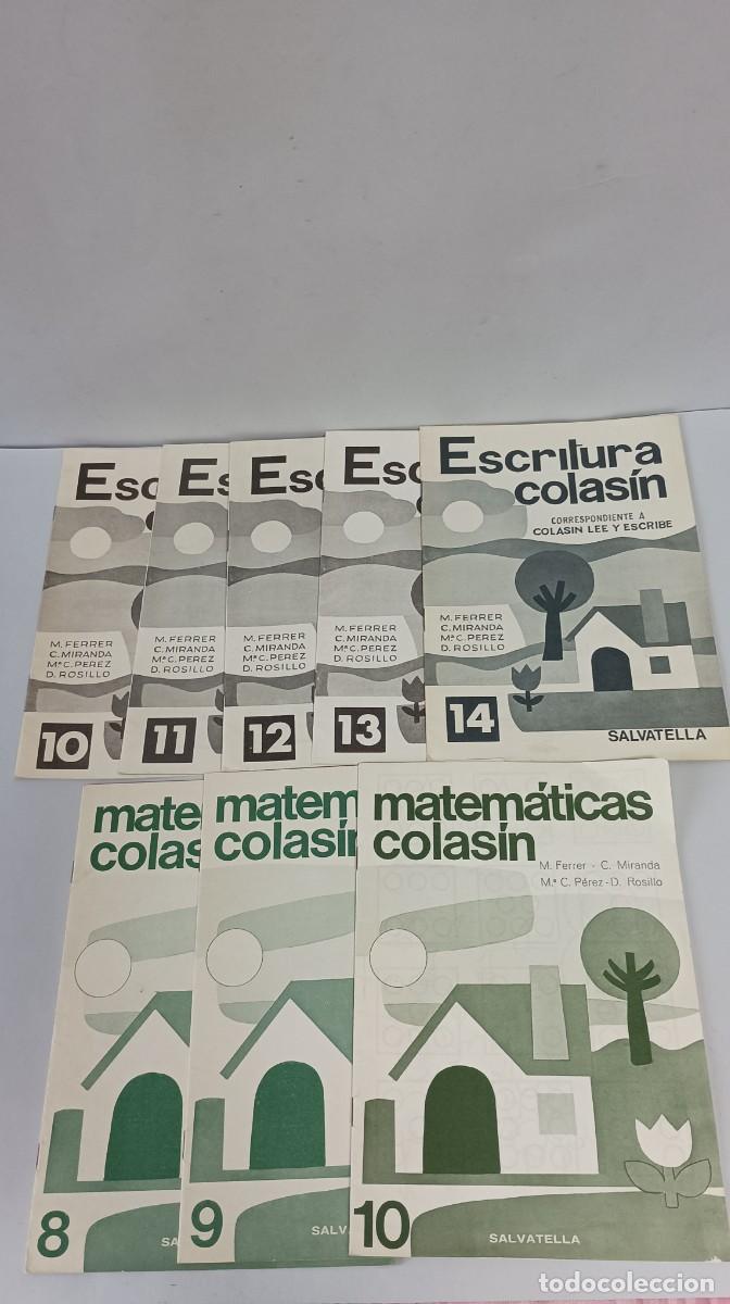 Libros de segunda mano: LOTE 8 CUADERNILLOS COLASIN. EGB. - Foto 1