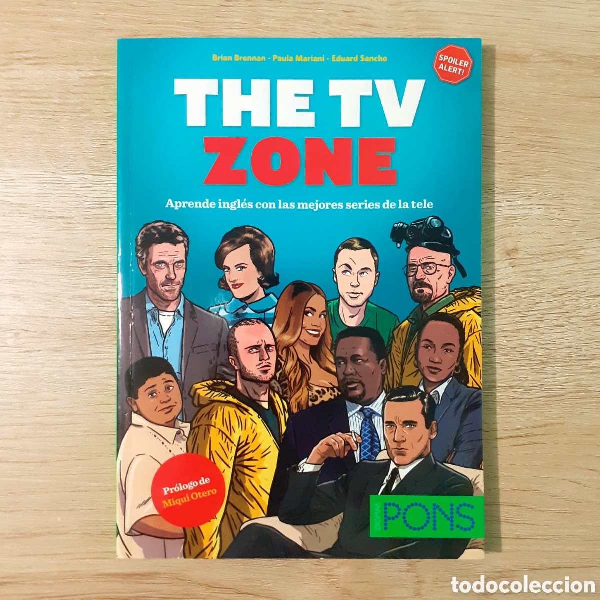 Second hand books: Libro THE TV ZONE. APRENDE INGL&Eacute;S CON LAS MEJORES SERIES DE LA TELE