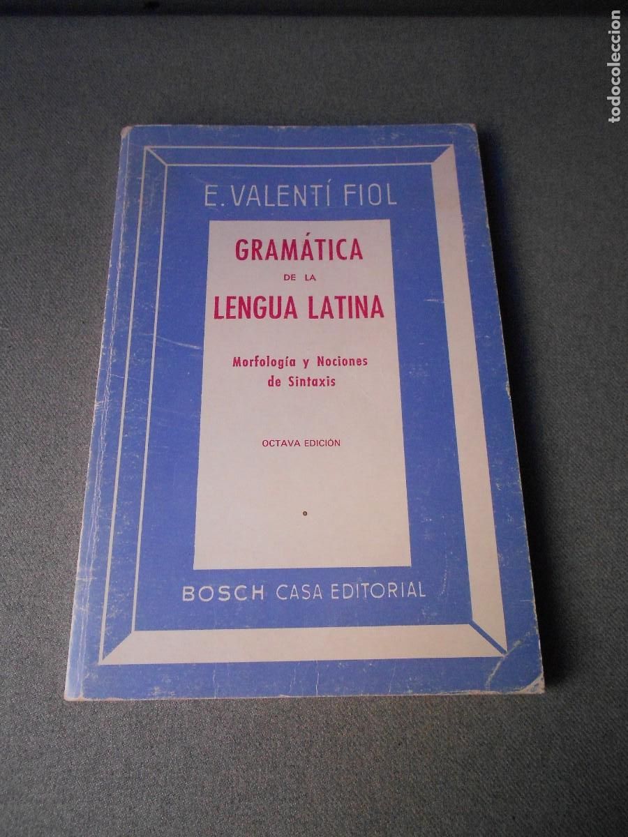 Libros de segunda mano: GRAMATICA DE LA LENGUA LATINA - Foto 1