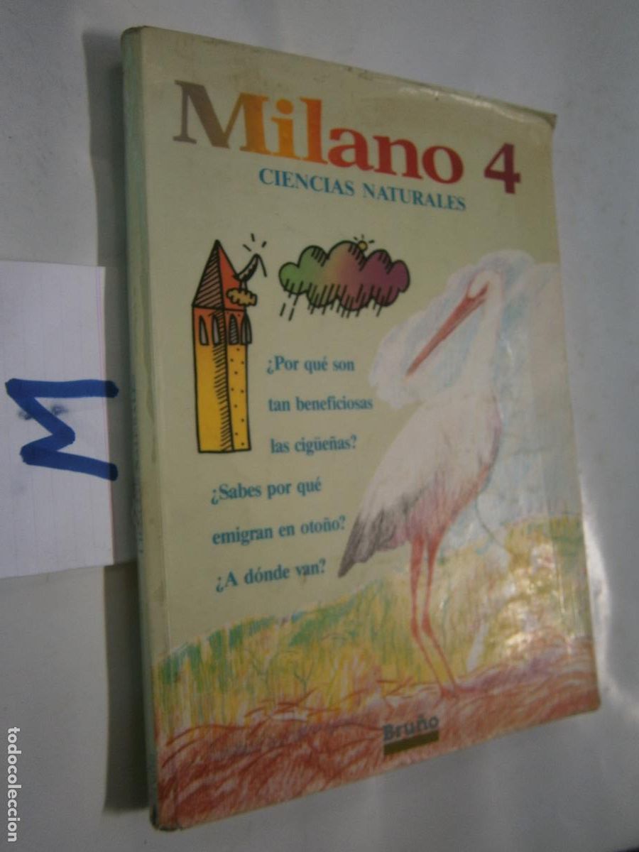 Libros de segunda mano: ANTIGUO LIBRO DE TEXTO - MILANO CIENCIAS NATURALES 4 - Foto 1