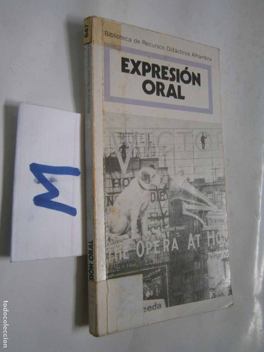 Libros de segunda mano: ANTIGUO LIBRO DE TEXTO - EXPRESION ORAL - Foto 1
