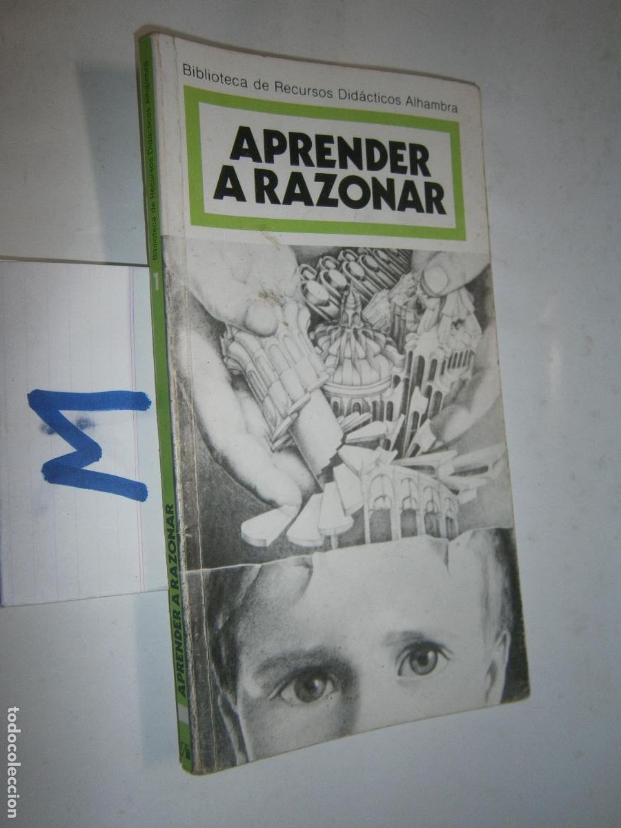 Libros de segunda mano: ANTIGUO LIBRO DE TEXTO - APRENDER A RAZONAR - Foto 1