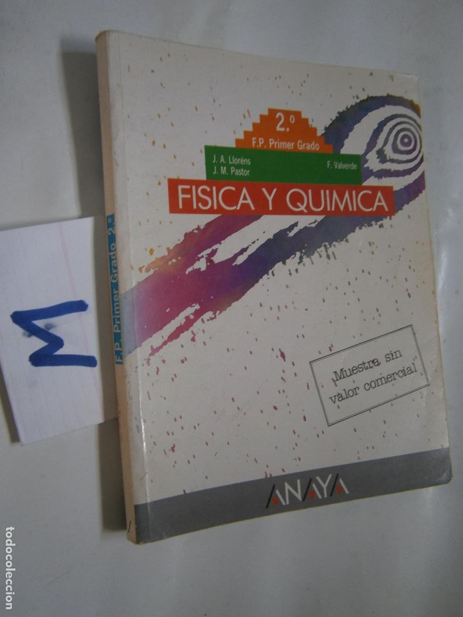 Libros de segunda mano: ANTIGUO LIBRO DE TEXTO - FISICA Y QUIMICA 2&ordm; FP - Foto 1