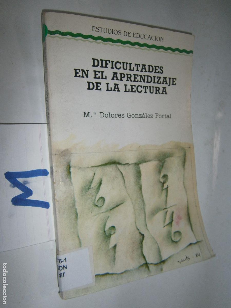 Libros de segunda mano: DIFICULTADES EN EL APRENDIZAJE DE LA LECTURA - Foto 1