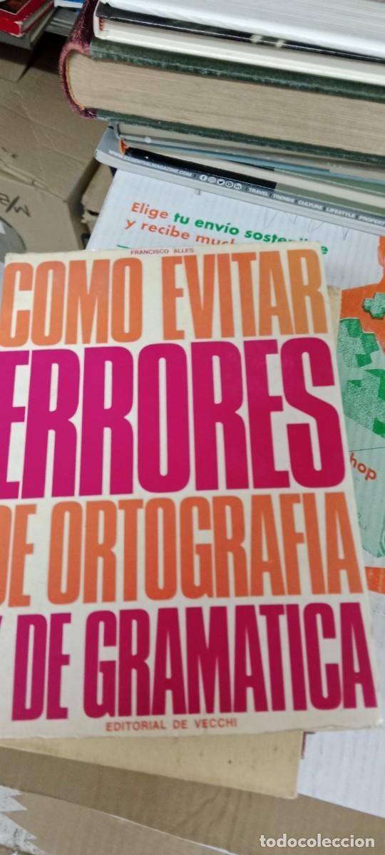 Libros de segunda mano: M-4 LIBRO COMO EVITAR ERRORES DE ORTOGRAFIA GRAMATICA - Foto 1