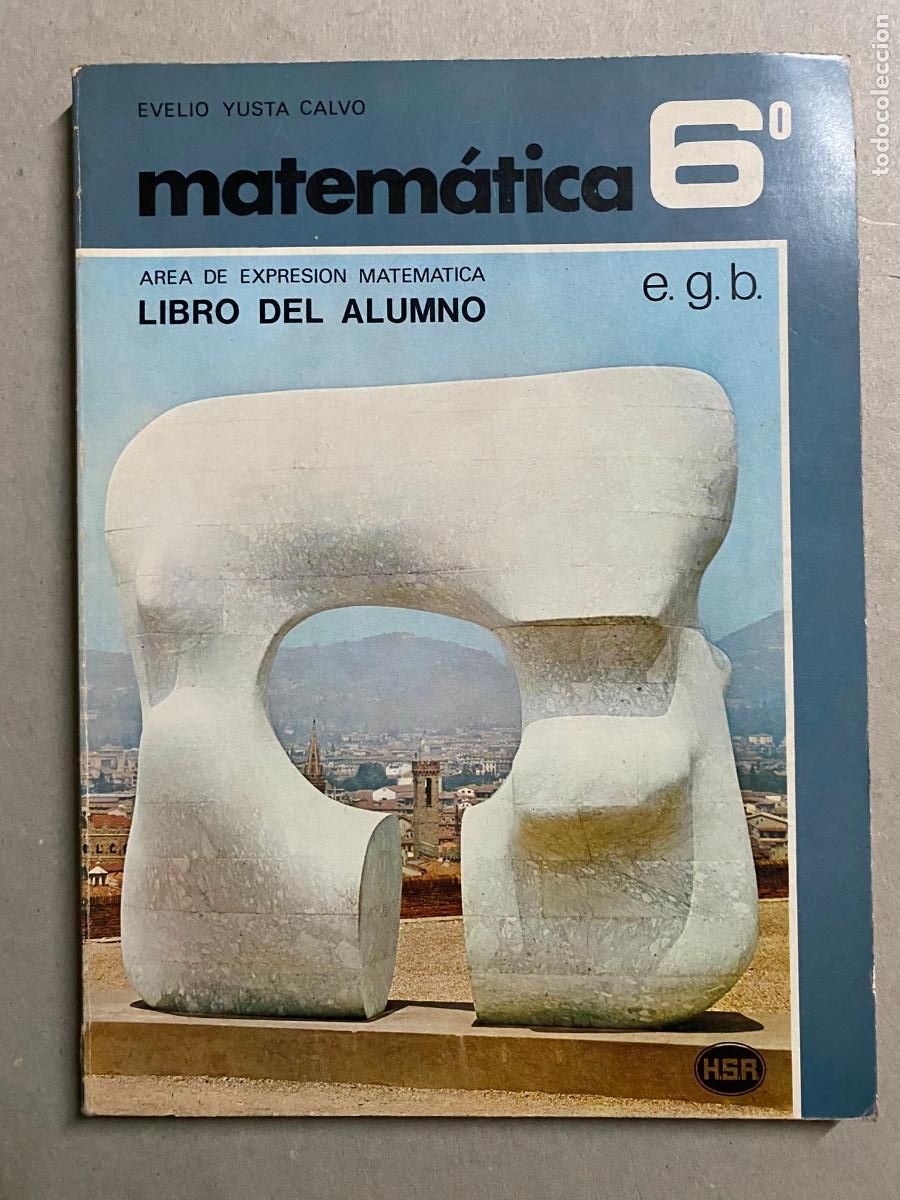 Libros de segunda mano: Matem&aacute;tica 6&ordm; Libro del alumno E.G.B Evelio Yusta Calvo - Foto 1