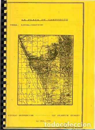 Gebrauchte B&uuml;cher: LA PLAYA DE CAMPOSOTO - TEMA: LOCALIZACION - CICLO SUPERIOR CP. PUENTE ZUAZO 1991 - A-CA-3895