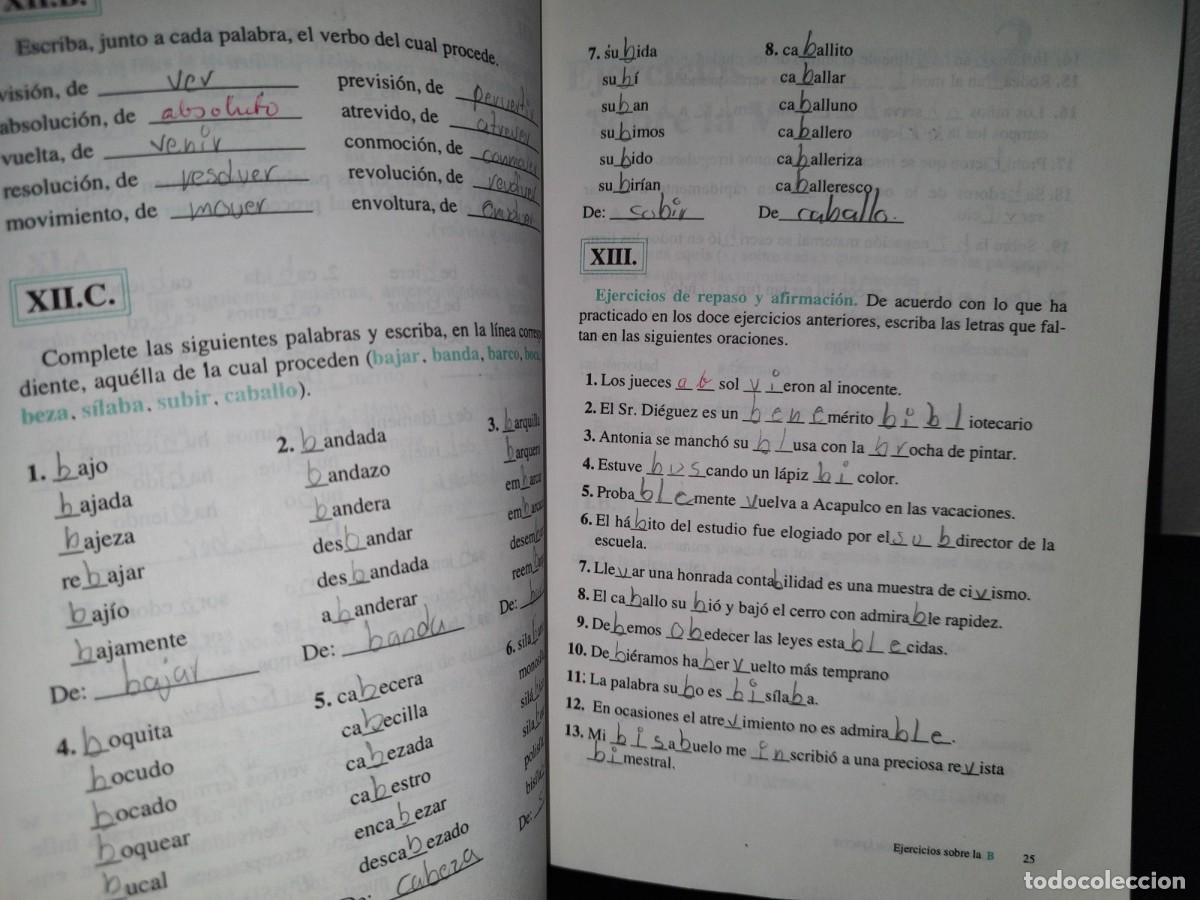 Libros de segunda mano: 152- EJERCICIOS ORTOGR&Aacute;FICOS - AGUST&Iacute;N MATEOS MU&Ntilde;OZ - Foto 8