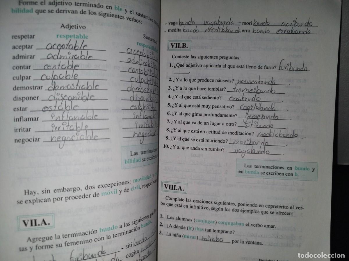 Libros de segunda mano: 152- EJERCICIOS ORTOGR&Aacute;FICOS - AGUST&Iacute;N MATEOS MU&Ntilde;OZ - Foto 9