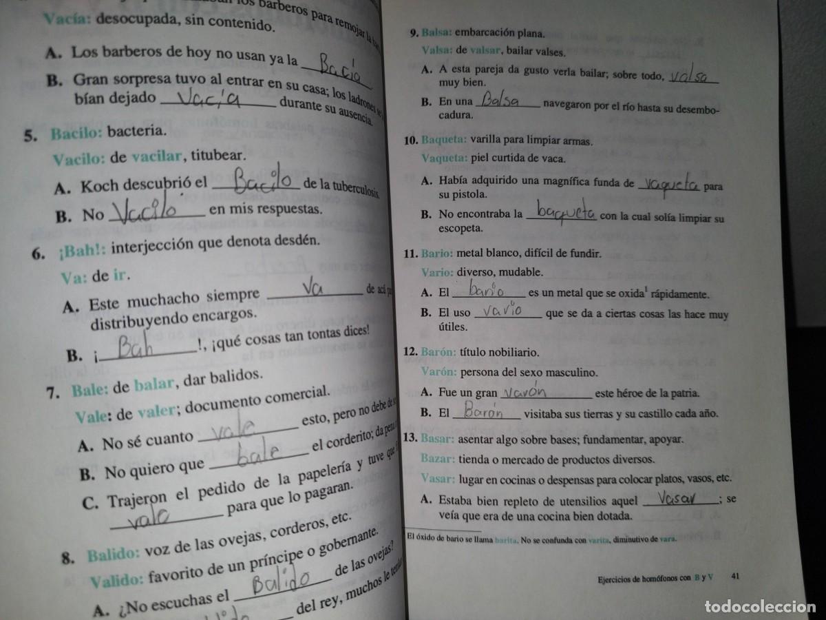 Libros de segunda mano: 152- EJERCICIOS ORTOGR&Aacute;FICOS - AGUST&Iacute;N MATEOS MU&Ntilde;OZ - Foto 13