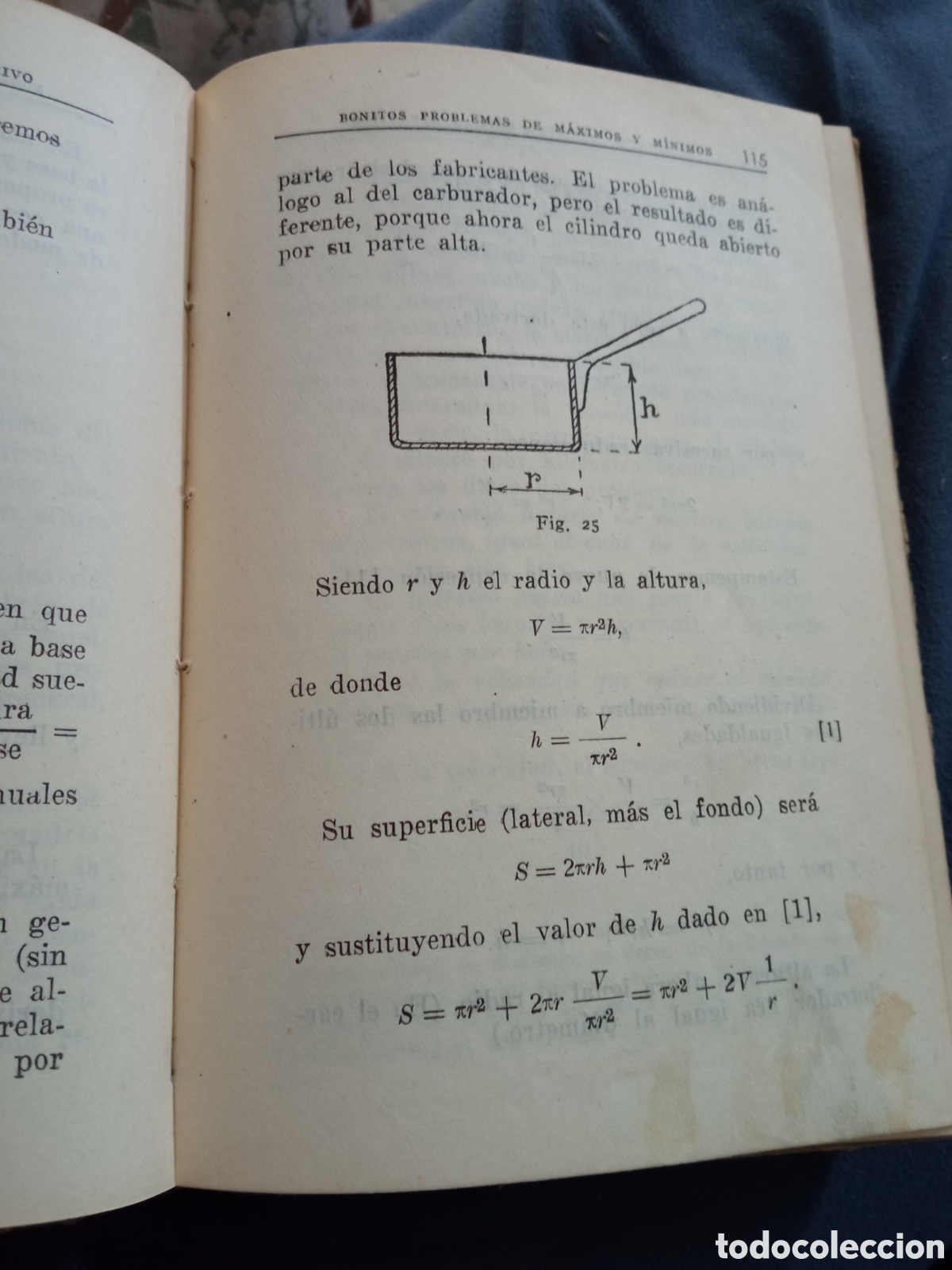 Libros de segunda mano: Libro,El Calculo Integral F&aacute;cil y Atractivo, de 1946 - Foto 5