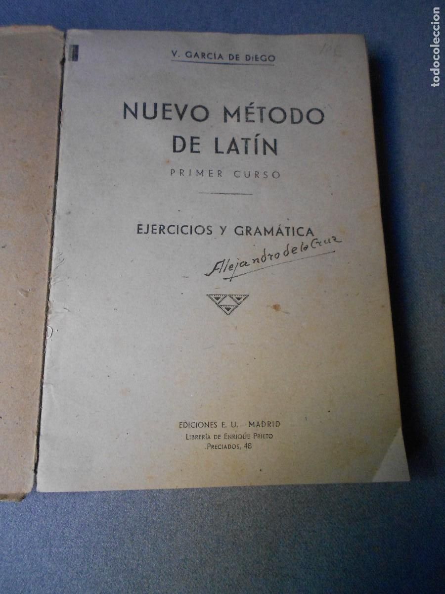 Libros de segunda mano: NUEVO METODO DE LATIN. EJERCICIOS Y GRAMATICA. - Foto 2